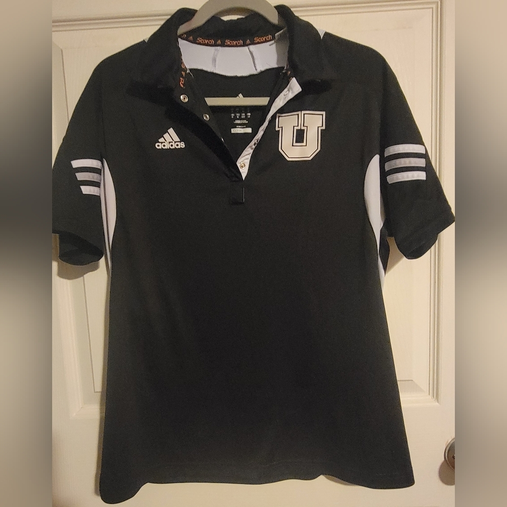 Adidas Scorch Black Polo Shirt